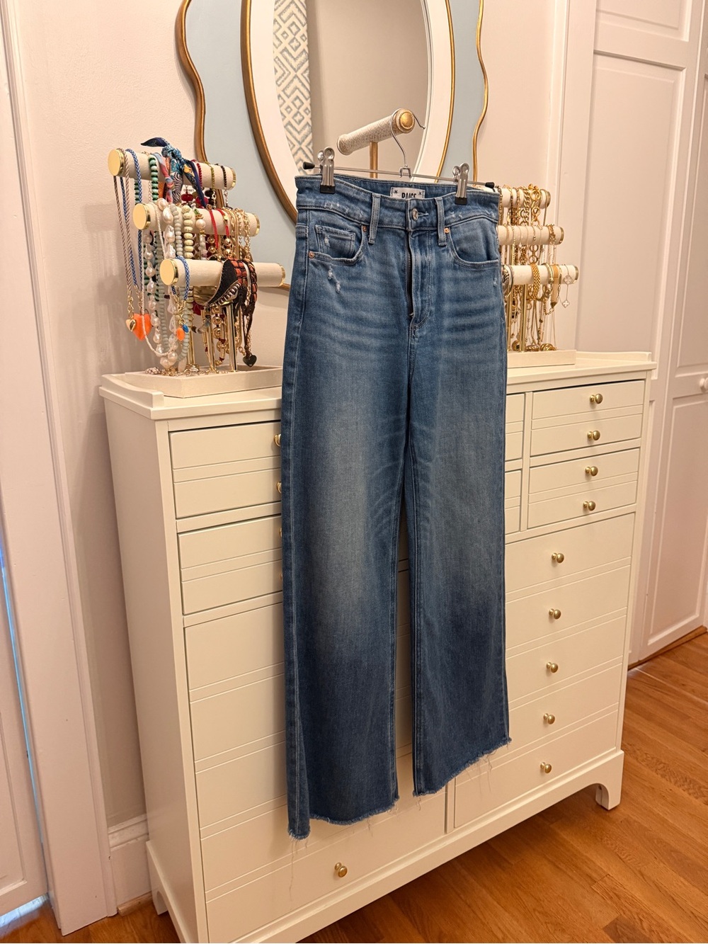 Paige Anessa High-Rise Wide Leg Jeans